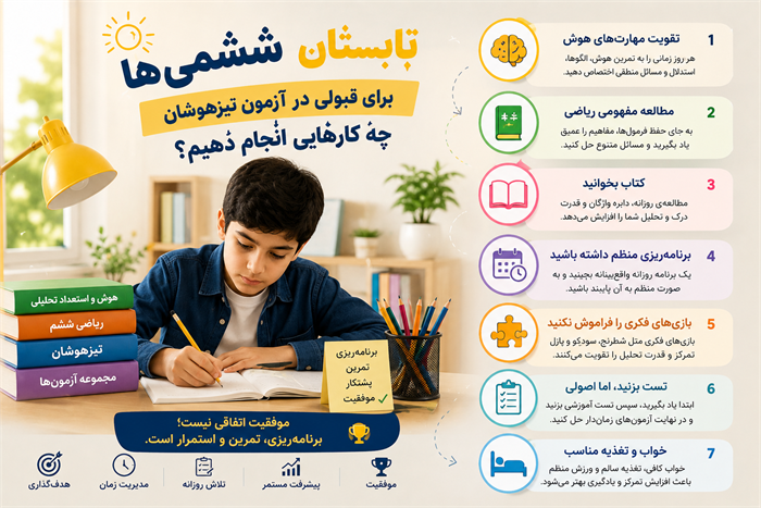 تابستان گلدن تایم ششمی ها
